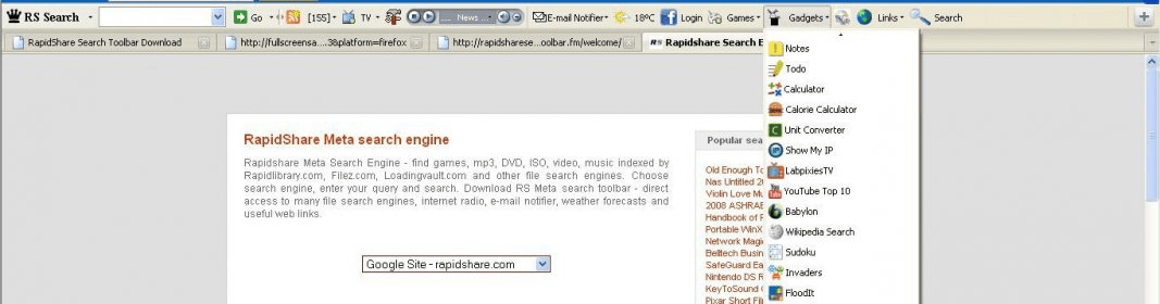 Rapidlibrary search engine search