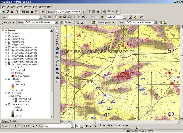 ArcGIS Military Analyst Software Informer: Screenshots