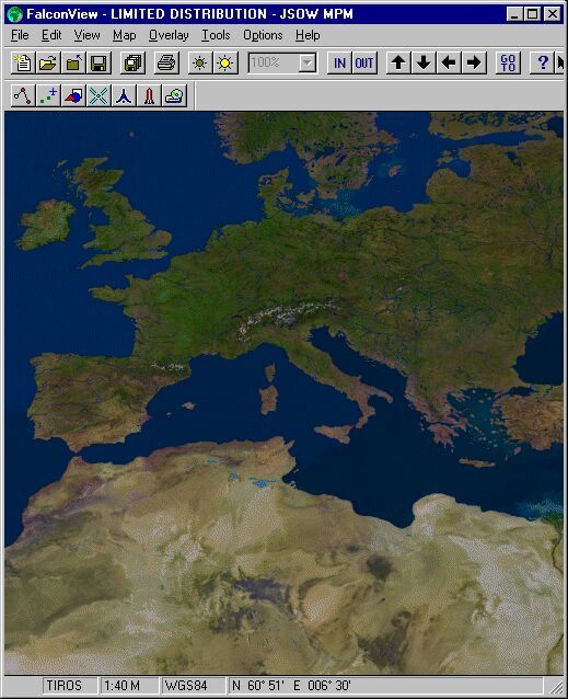 Falconview map data