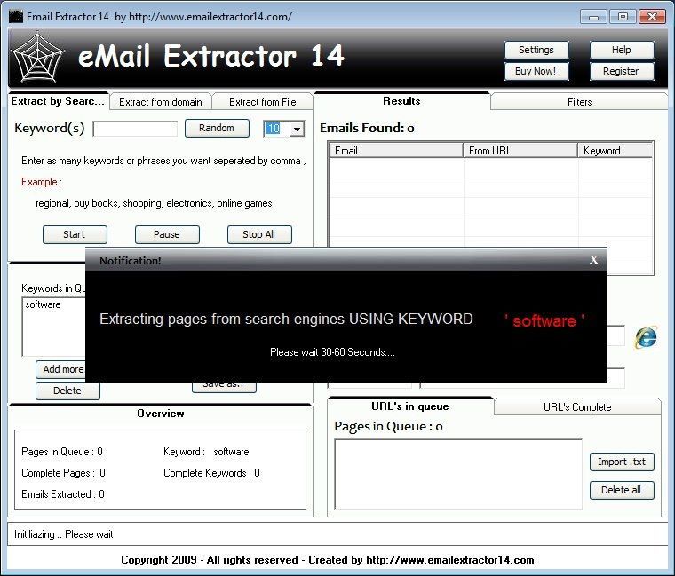 email extractor 14 key