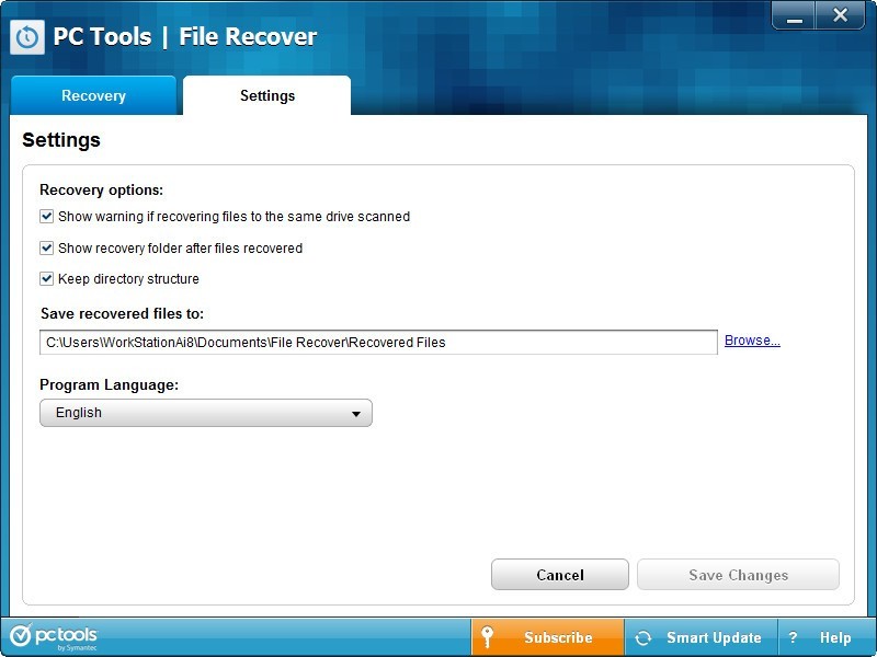 TÉLÉCHARGER PC TOOLS FILE RECOVER 7.5.0.15