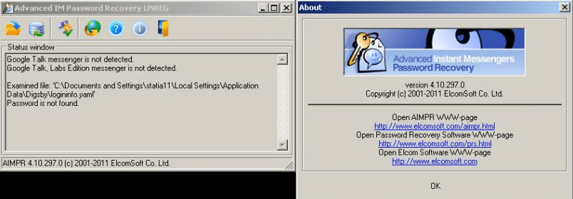 Advanced IM Password Recovery - Software Informer. It ...