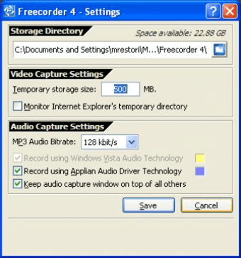 freecorder 4 toolbar