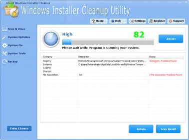 windows installer cleanup utility