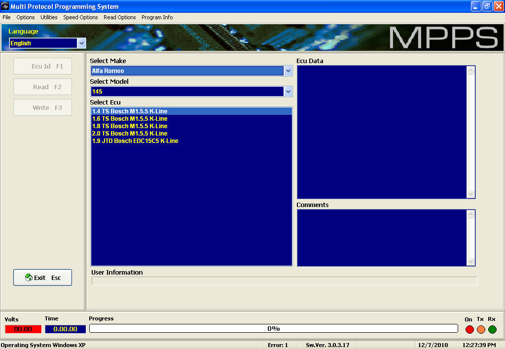 Multi Protocol Programming System Driver