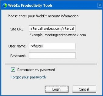 Install and set up cisco webex productivity tools for mac x