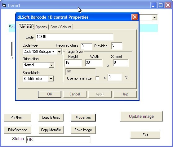 activebarcode activex control