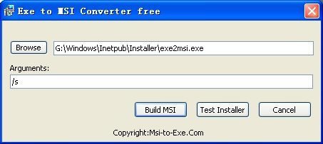 Diploma neutrale Grondig Exe to msi Converter Download - A free tool to quickly convert .exe setup  application to a msi package