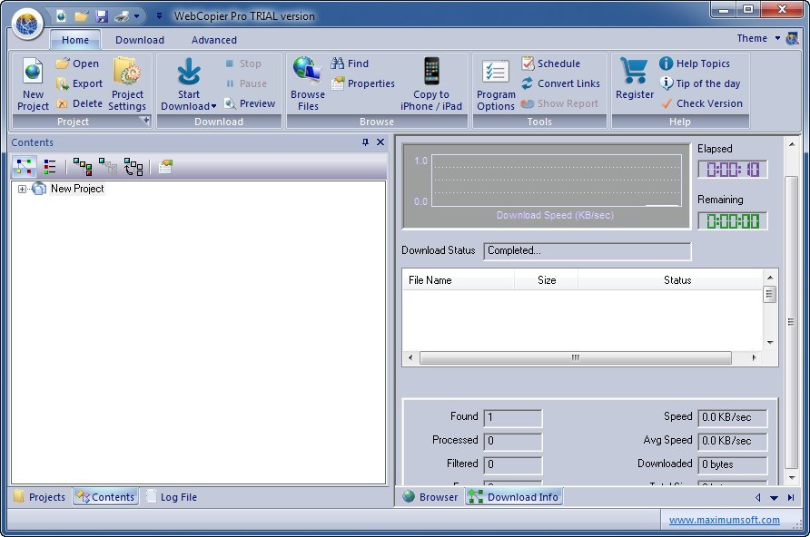 webcopier software