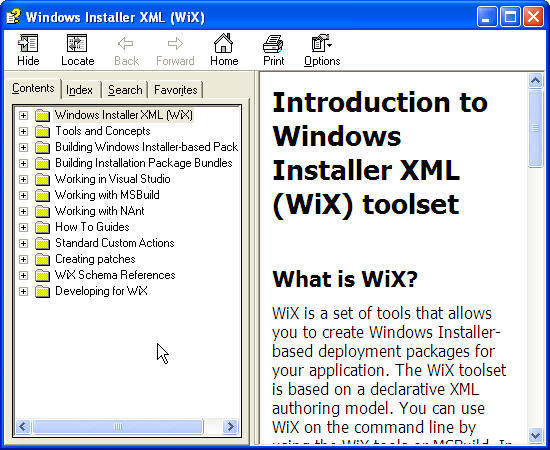 wix create msi wrapper