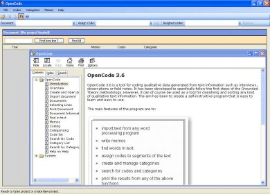 Open source qualitative data analysis software mac