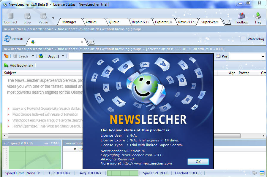 newsleecher downloaden free