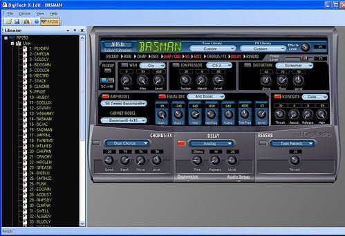 digitech rpx400 pro-tracks software