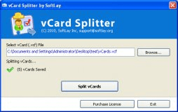 vCard Splitter