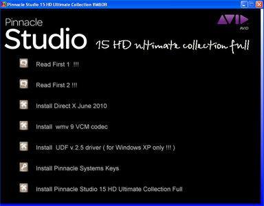 Pinnacle Studio Ultimate Collection  Download 