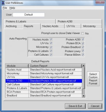 Nanodrop 1000 software