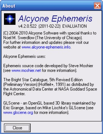 alcyone ephemeris cracked