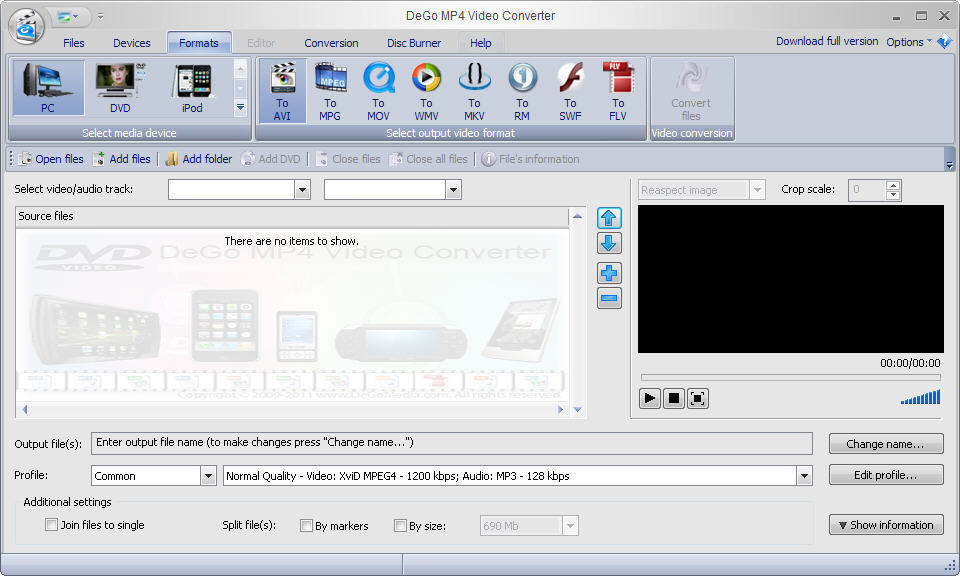 Dego video converter free downloader