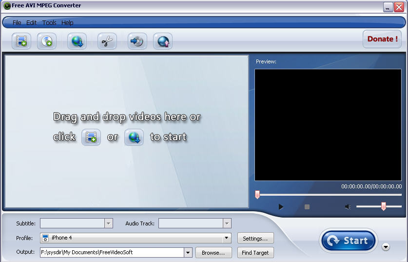 free avi to mpeg converter software