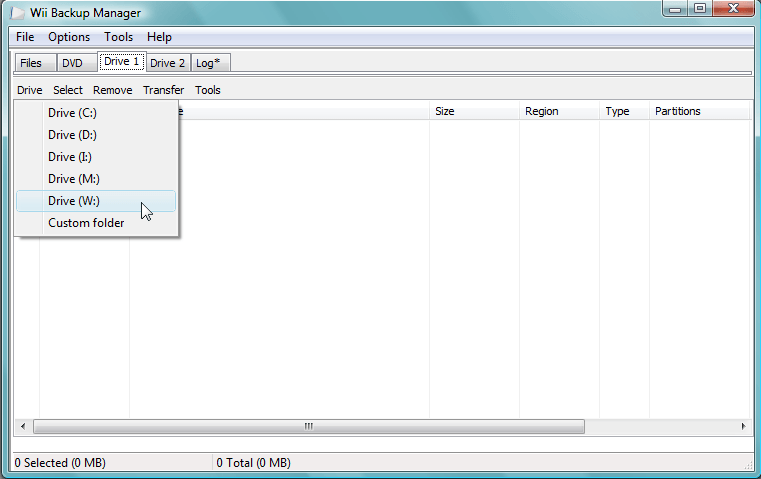 Binnenshuis geestelijke Blaast op Wii Backup Manager 0.3 Download (Free) - WiiBackupManager.exe