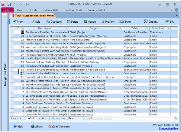 fms total access emailer