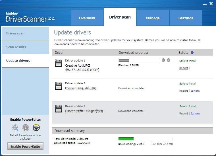 Uniblue DriverScanner is a system maintenance tool whose main purpose is to...