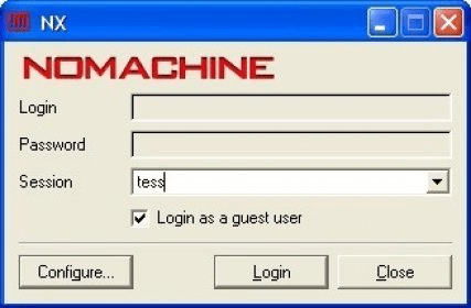 nomachine as terminal server