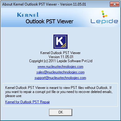 kernel outlook pst repair full version crack