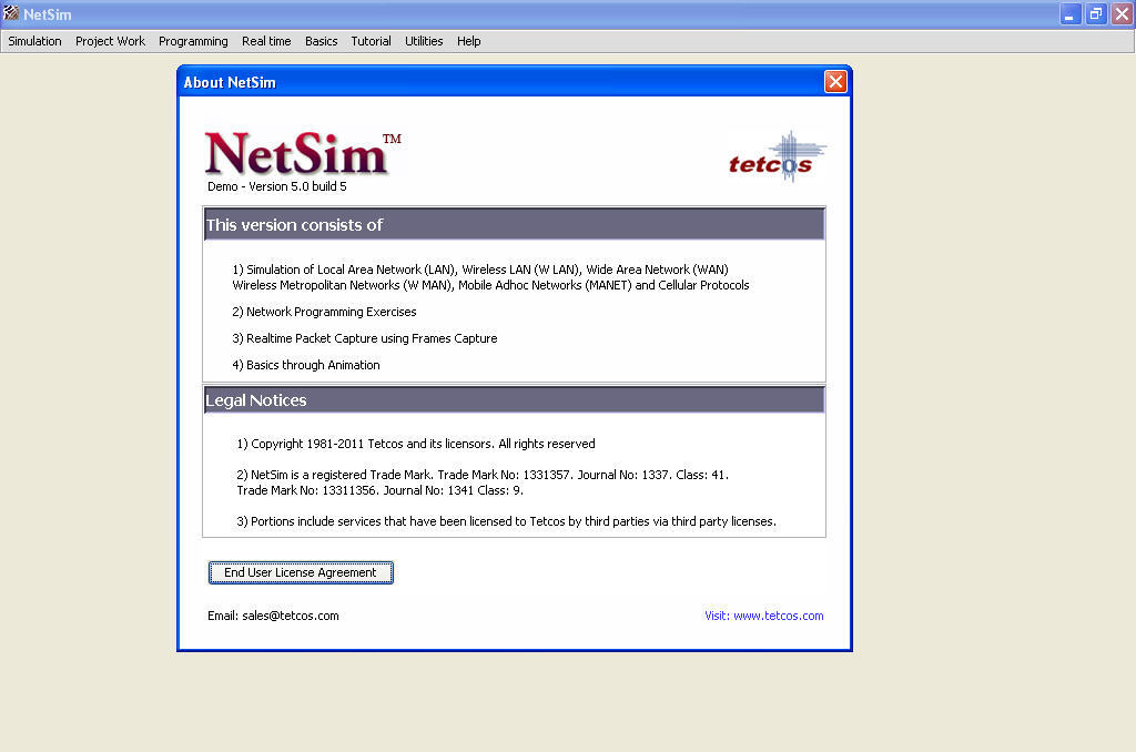 network simulation software free download