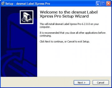 Desmat Label Xpress Pro software, free download