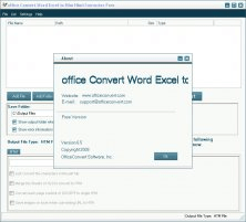 office Convert Word Excel to Htm Html Converter Free