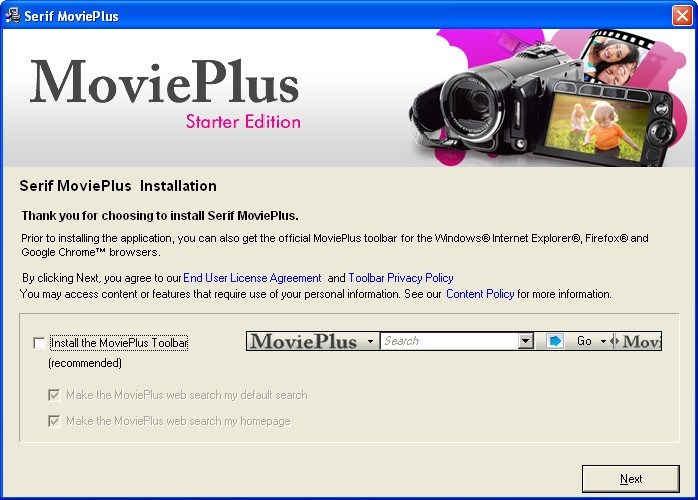 recommended replacement for serif movieplus x6