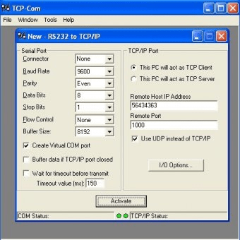 Ip to serial software