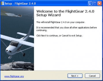flightgear install scenery linux
