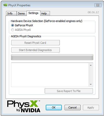 Ageia physx 100 series pci card driver download for windows xp