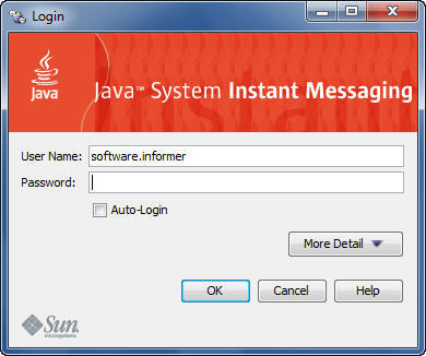 Sun Java System Instant Messenger Software Informer Sun Java System Instant Messenger User Interface Using Java Web Start