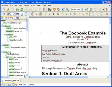docbook editor windows