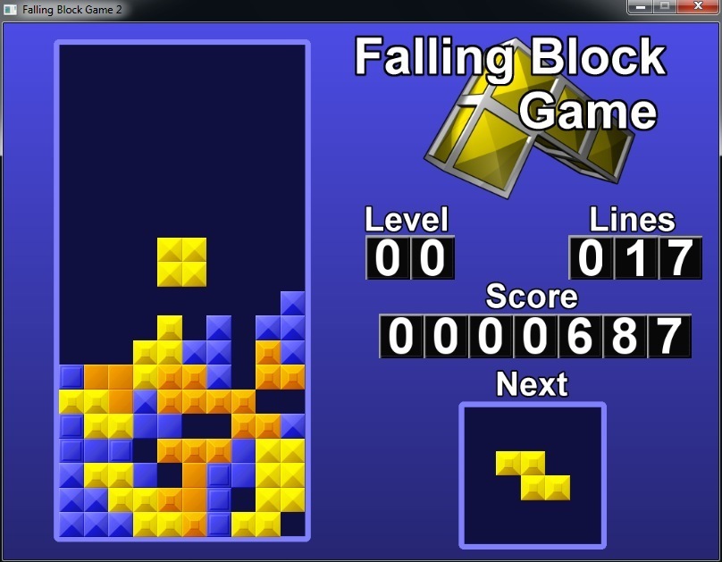 Play Tetris Falling Blocks game free online