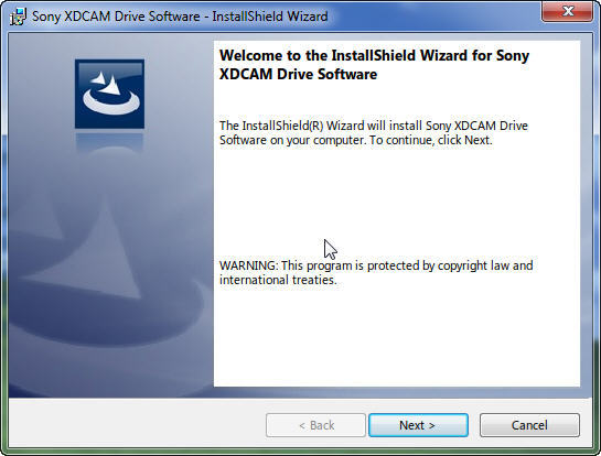 sony xdcam driver