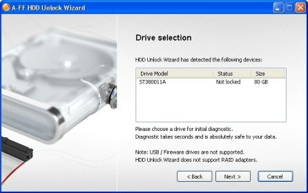 HDD Unlock Wizard 4.2 Download (Free) - HddUnlock.exe