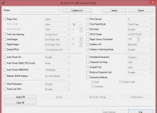 Brother PJ-600 Series Utility