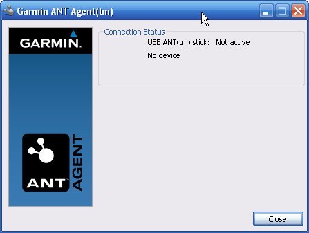 garmin usb ant stick software
