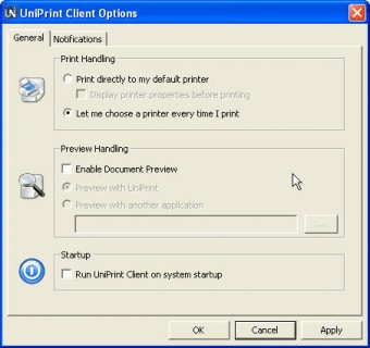 uniprint client 5.0