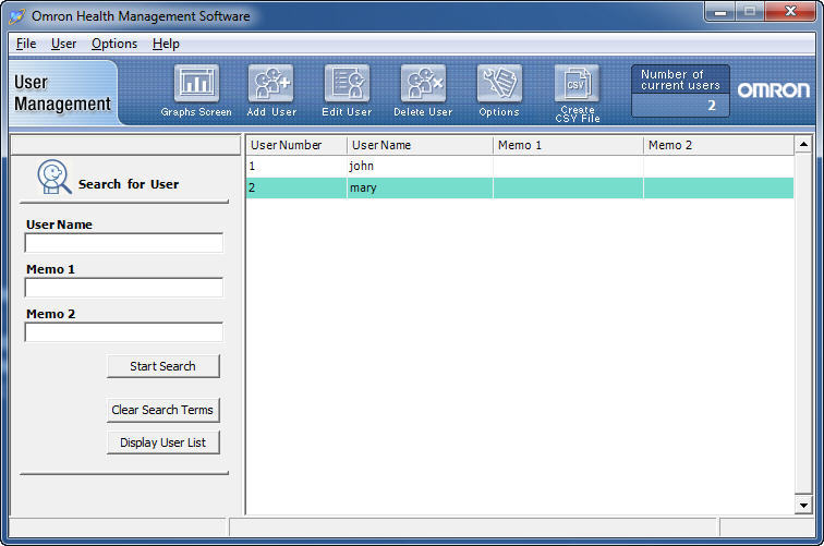 mezelf zeemijl Correspondentie Omron Health Management Software Download - Allows you to easily upload  data from you blood pressure monitor or pedometer