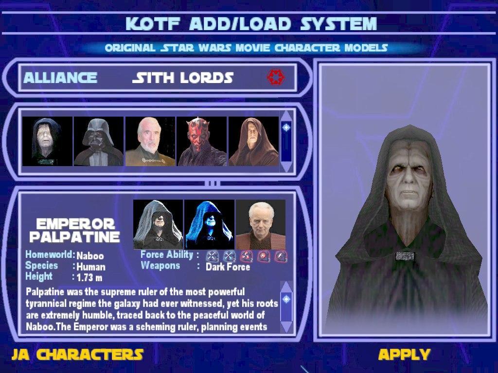 jedi academy knights of the force