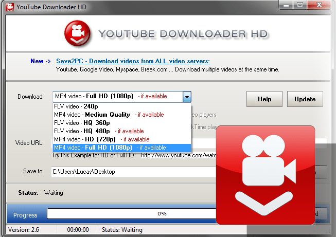 free youtube downloader 3.5.128: full version software