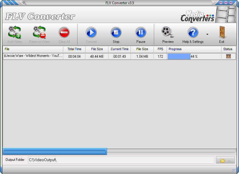 download flv to converter exe 1.1 mb