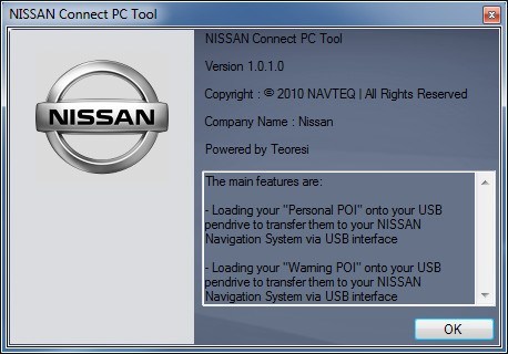 nissan map update tool