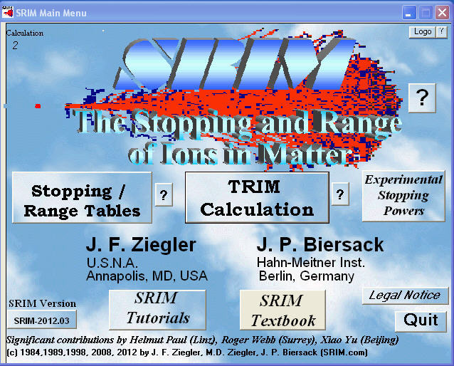 SRIM Download (Free) - SRIM 2008.exe