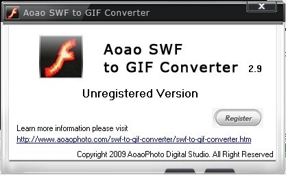 Aoao SWF to GIF Converter  Convert Your SWF to Animated GIF